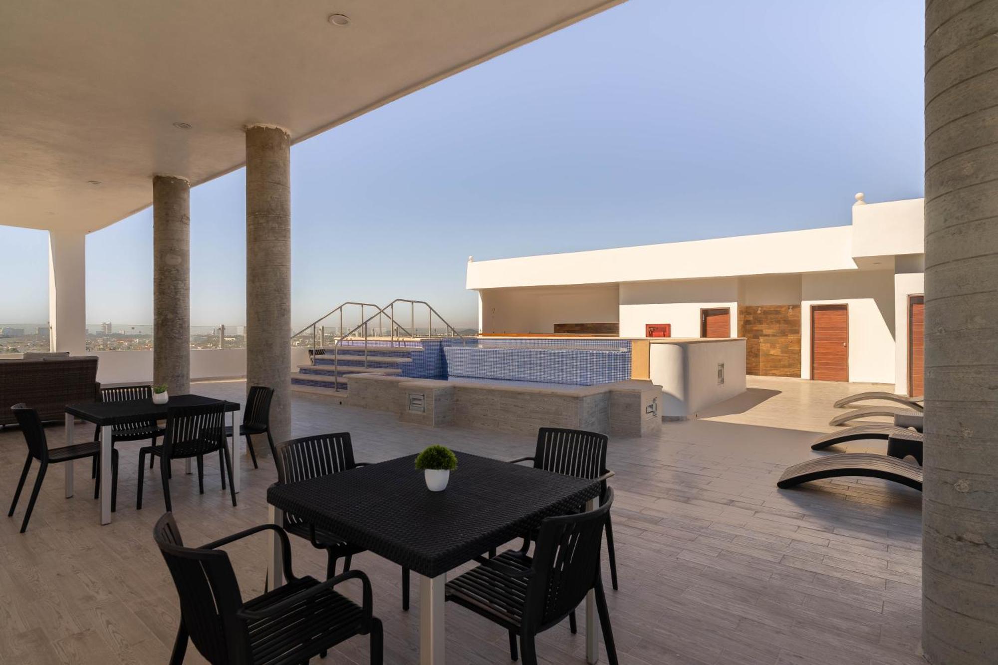 Hotel Pacific Blue Mazatlán Exterior foto